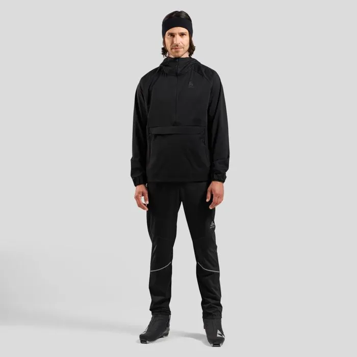 Odlo Pants and Tights The Zeroweight Pro Warm Windproof CrossCountry Pants Black 8211 Men