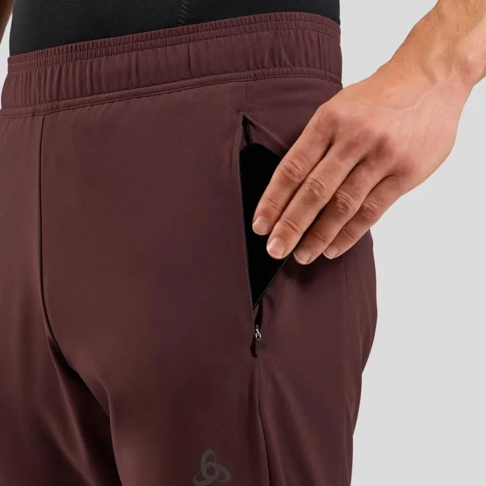 Odlo Pants and Tights The Zeroweight Running Pants Fudge 8211 Men