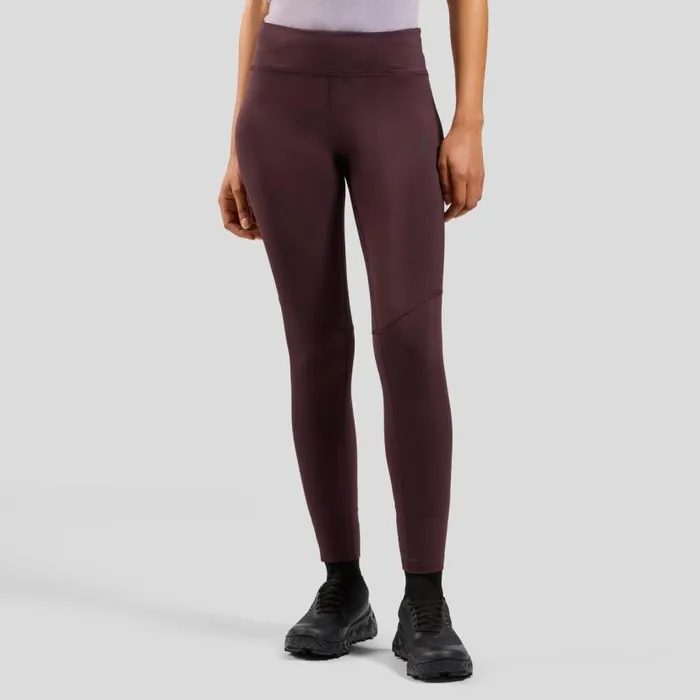 Odlo Pants and Tights The Zeroweight Running Tights Fudge 8211 Women