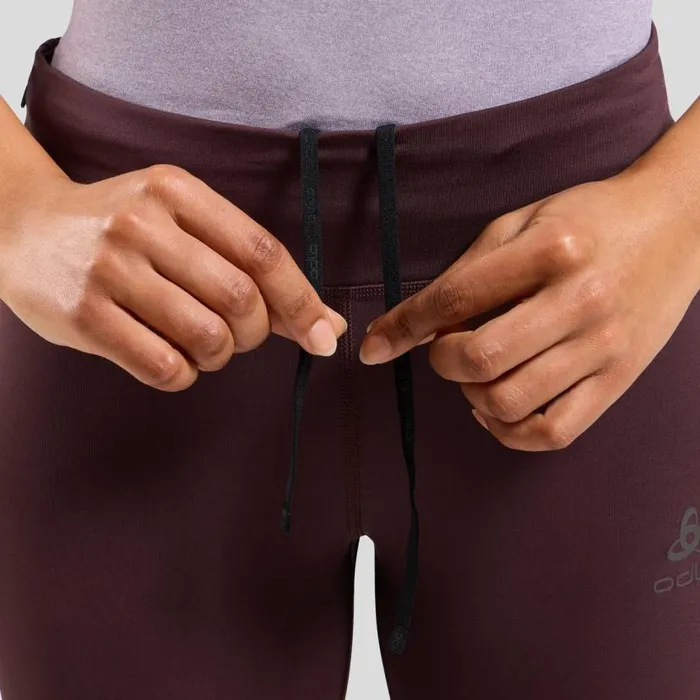 Odlo Pants and Tights The Zeroweight Running Tights Fudge 8211 Women