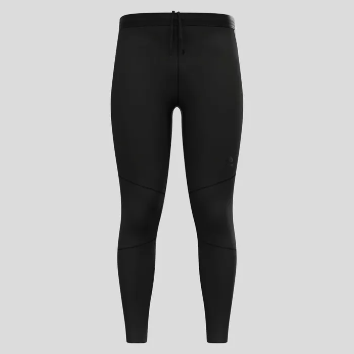 Odlo Pants and Tights The Zeroweight Warm Reflective Running Tights 20 Black 8211 Men