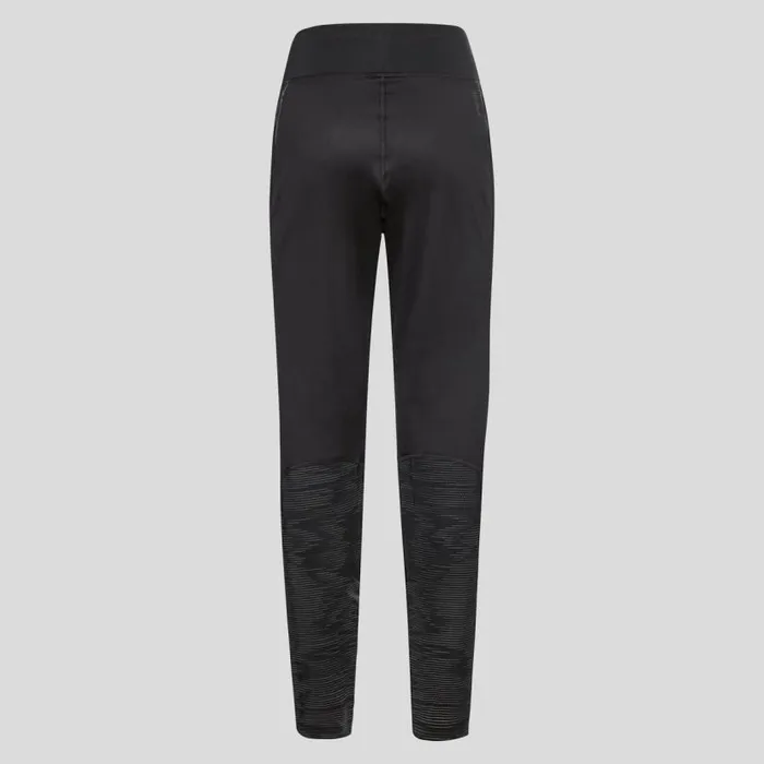 Odlo Pants and Tights The Zeroweight Warm Reflective Running Tights Black 8211 Women