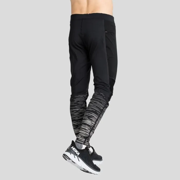 Odlo Pants and Tights The Zeroweight Warm Reflective Tights Black 8211 Men