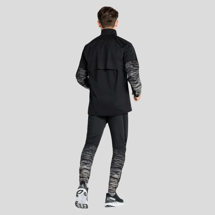 Odlo Pants and Tights The Zeroweight Warm Reflective Tights Black 8211 Men