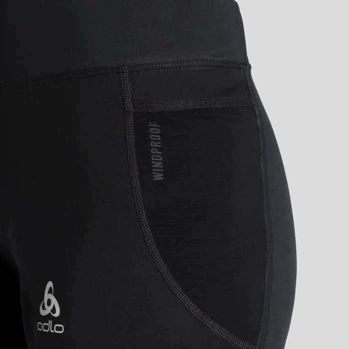 Odlo Pants and Tights The Zeroweight Warm Reflective Tights Black 8211 Women