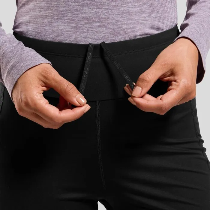 Odlo Pants and Tights The Zeroweight Warm Running Tights 20 Black 8211 Women