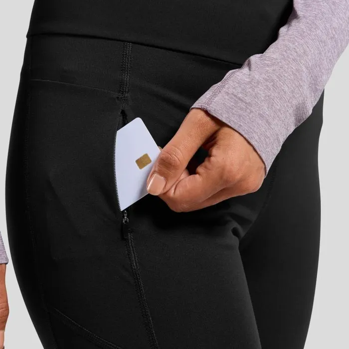 Odlo Pants and Tights The Zeroweight Warm Running Tights 20 Black 8211 Women