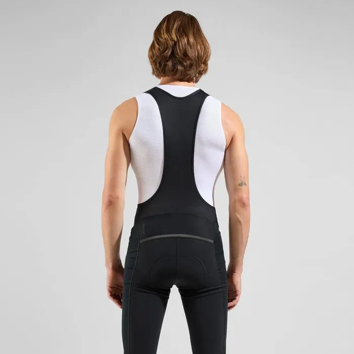 Odlo Pants and Tights The Zeroweight XWarm Cycling Bib Tights Black 8211 Men