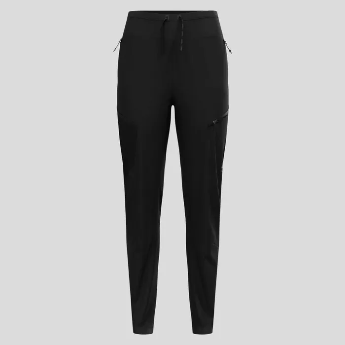 Odlo Pants and Tights The Zeroweight XWarm Windproof CrossCountry Pants Black 8211 Women