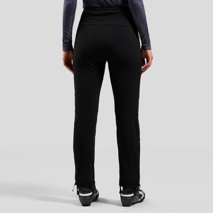 Odlo Pants and Tights The Zeroweight XWarm Windproof CrossCountry Pants Black 8211 Women