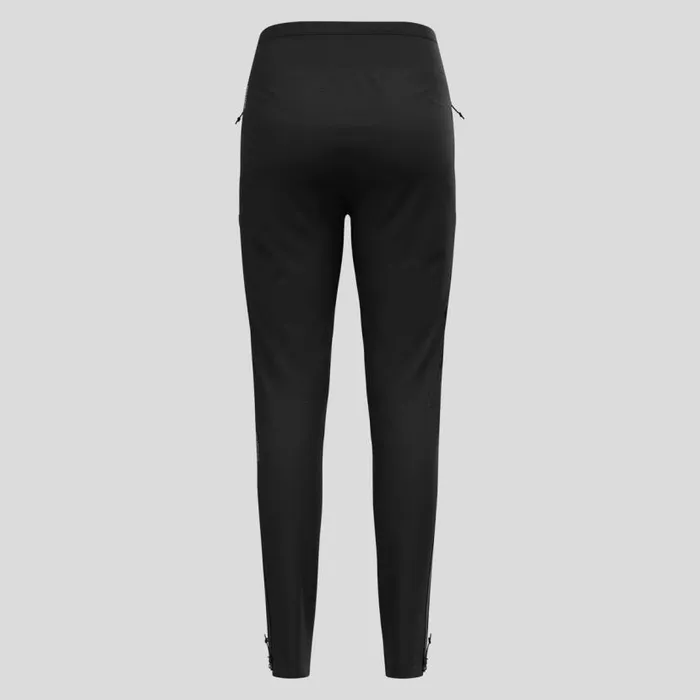 Odlo Pants and Tights The Zeroweight XWarm Windproof CrossCountry Pants Black 8211 Women