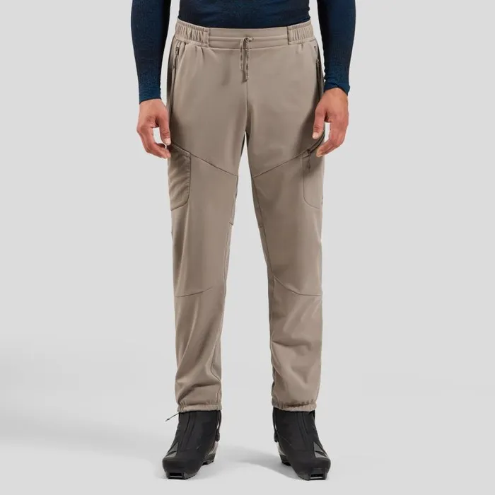 Odlo Pants and Tights The Zeroweight XWarm Windproof CrossCountry Pants Cinder 8211 Men Odlo Pants and Tights The Zeroweight XWarm Windproof CrossCountry Pants Cinder 8211 Men