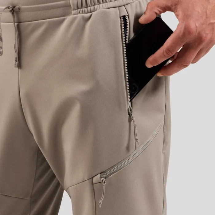 Odlo Pants and Tights The Zeroweight XWarm Windproof CrossCountry Pants Cinder 8211 Men