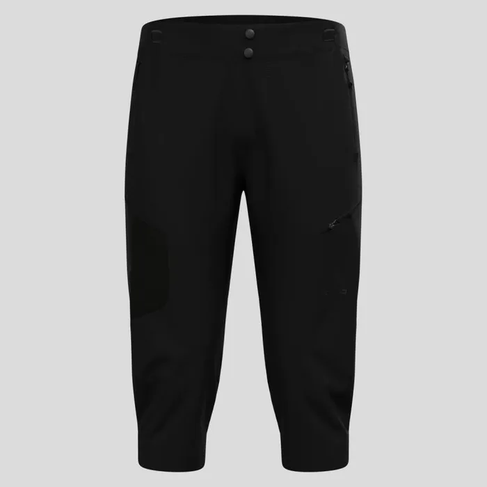 Odlo Pants and Tights The Zeroweight XWarm Windproof Knickerbockers Black 8211 Men Odlo Pants and Tights The Zeroweight XWarm Windproof Knickerbockers Black 8211 Men
