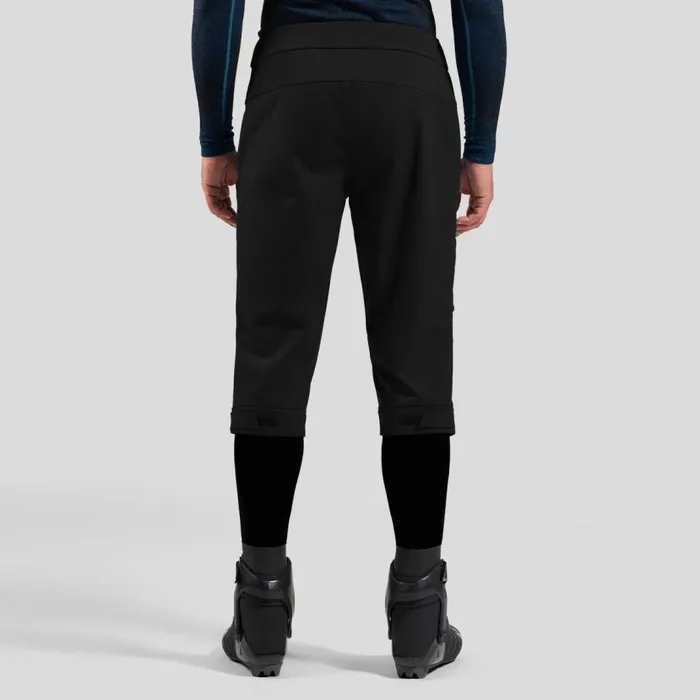 Odlo Pants and Tights The Zeroweight XWarm Windproof Knickerbockers Black 8211 Men Odlo Pants and Tights The Zeroweight XWarm Windproof Knickerbockers Black 8211 Men