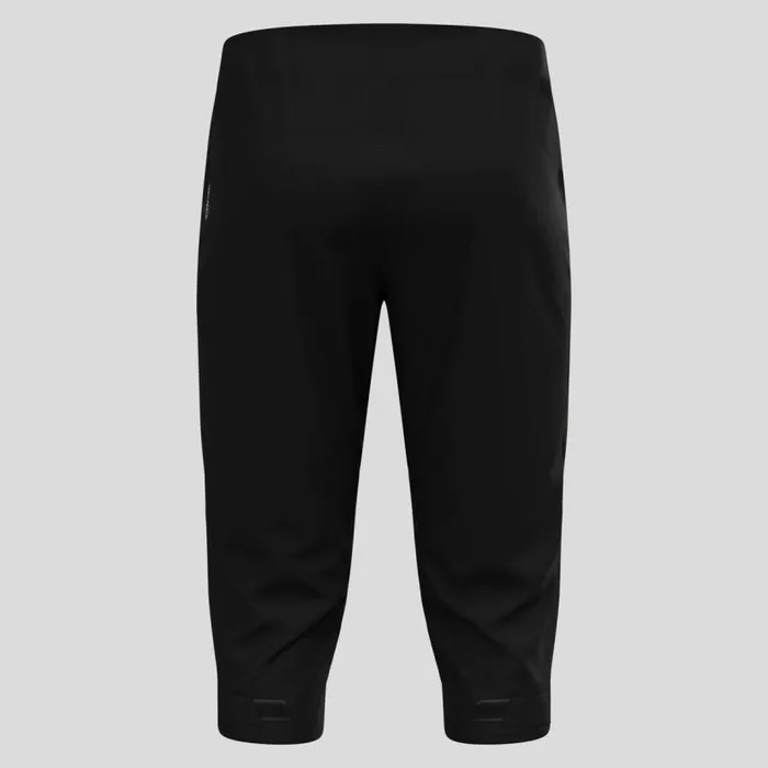 Odlo Pants and Tights The Zeroweight XWarm Windproof Knickerbockers Black 8211 Men Odlo Pants and Tights The Zeroweight XWarm Windproof Knickerbockers Black 8211 Men