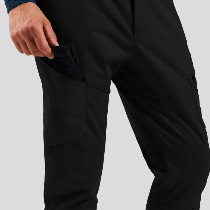 Odlo Pants and Tights The Zeroweight XWarm Windproof Knickerbockers Black 8211 Men Odlo Pants and Tights The Zeroweight XWarm Windproof Knickerbockers Black 8211 Men