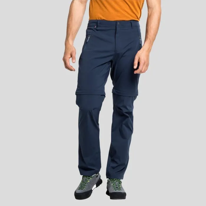 Odlo Pants and Tights Wedgemount ZipOff Pants Diving Navy 8211 Men