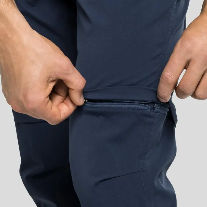 Odlo Pants and Tights Wedgemount ZipOff Pants Diving Navy 8211 Men