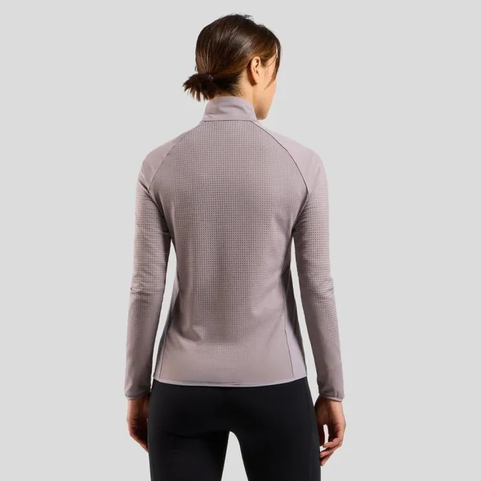 Odlo Running The Zeroweight Warm Hybrid Running Jacket 20 Gray Ridge 8211 Women