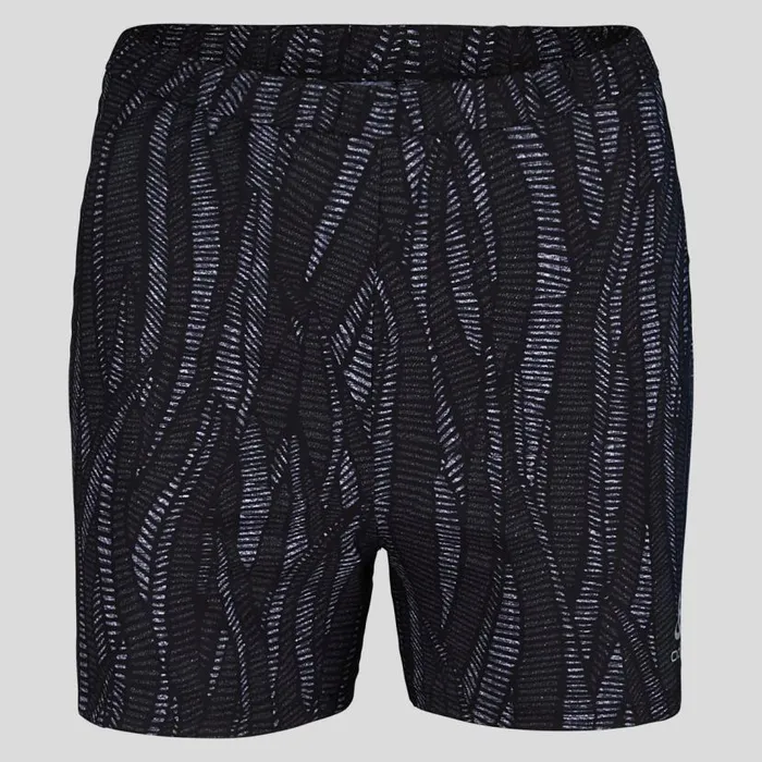 Odlo Shorts The Essentials Print Running Shorts Black 8211 Women