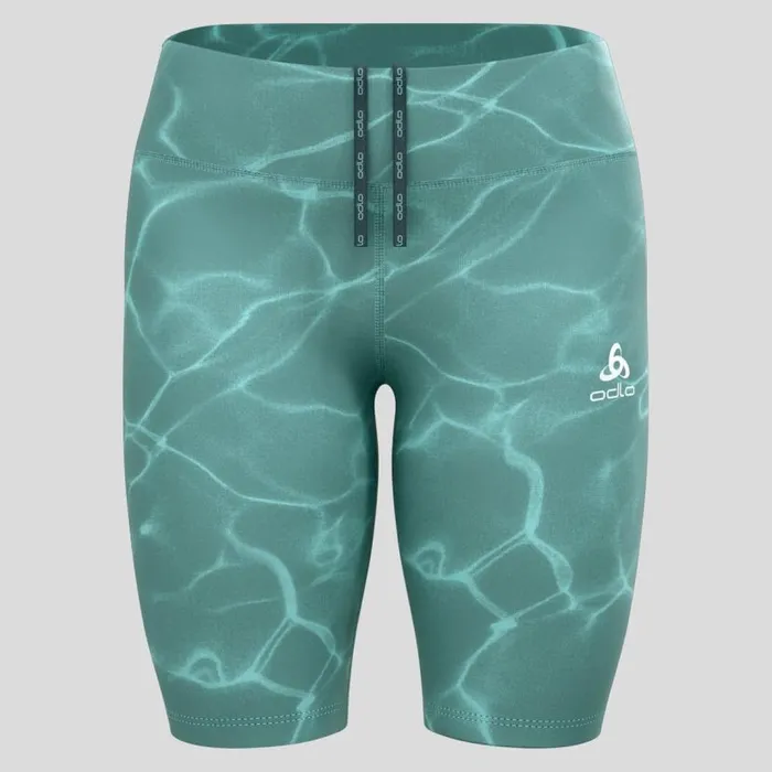 Odlo Shorts The Pow Zeroweight Short Running Tights Arctic 8211 Women
