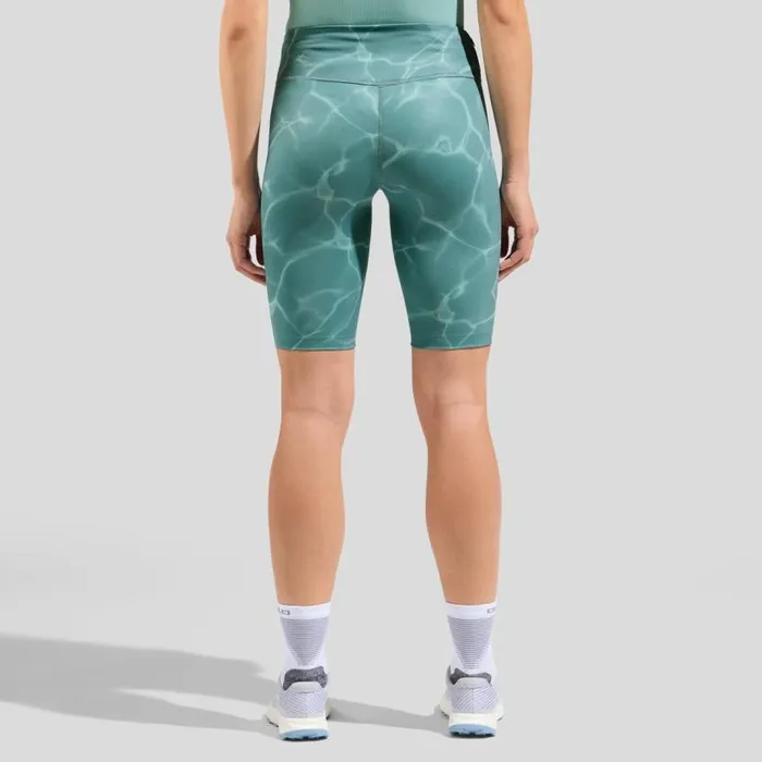 Odlo Shorts The Pow Zeroweight Short Running Tights Arctic 8211 Women