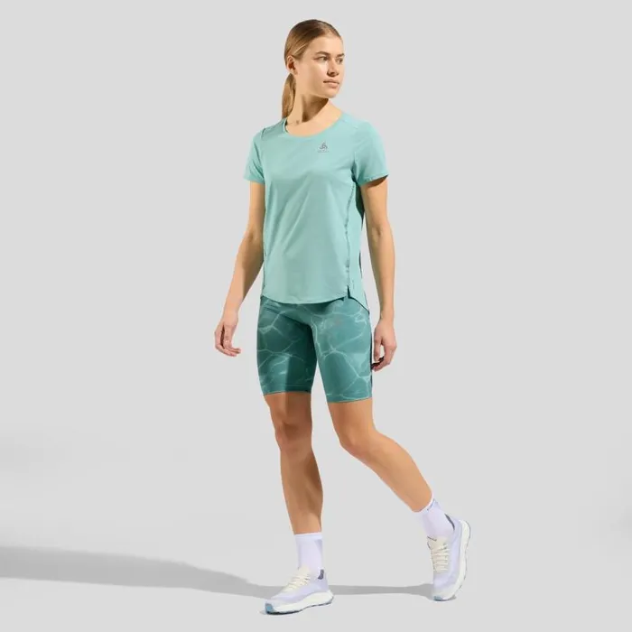 Odlo Shorts The Pow Zeroweight Short Running Tights Arctic 8211 Women