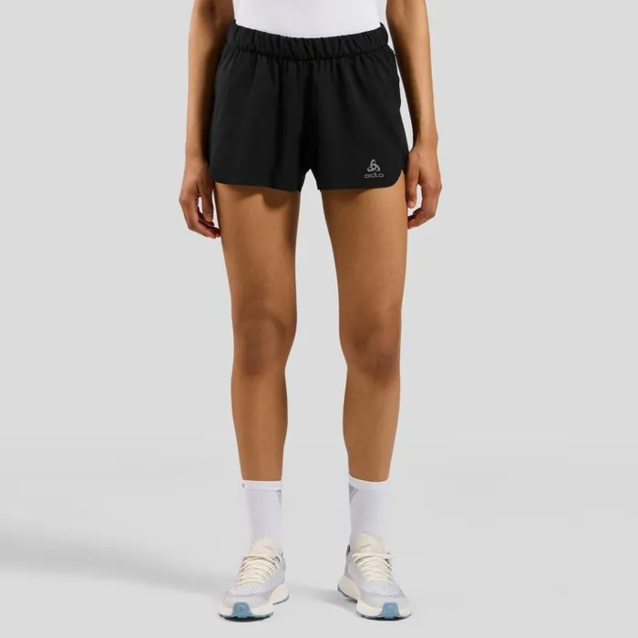 Odlo Shorts The Zeroweight 3 Inch Running Shorts Black 8211 Women