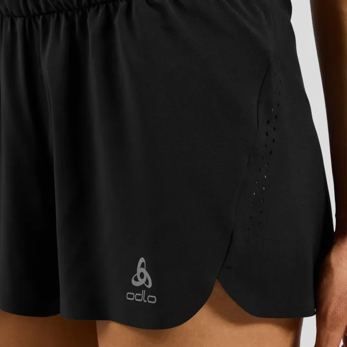 Odlo Shorts The Zeroweight 3 Inch Running Shorts Black 8211 Women