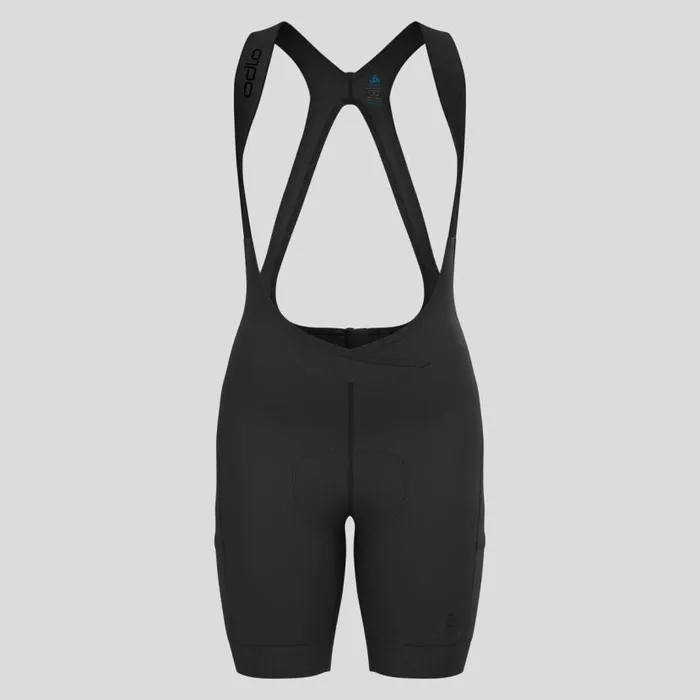 Odlo Shorts The Zeroweight Cargo Bib Cycling Shorts Black 8211 Women
