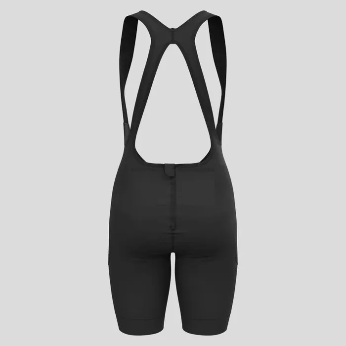 Odlo Shorts The Zeroweight Cargo Bib Cycling Shorts Black 8211 Women