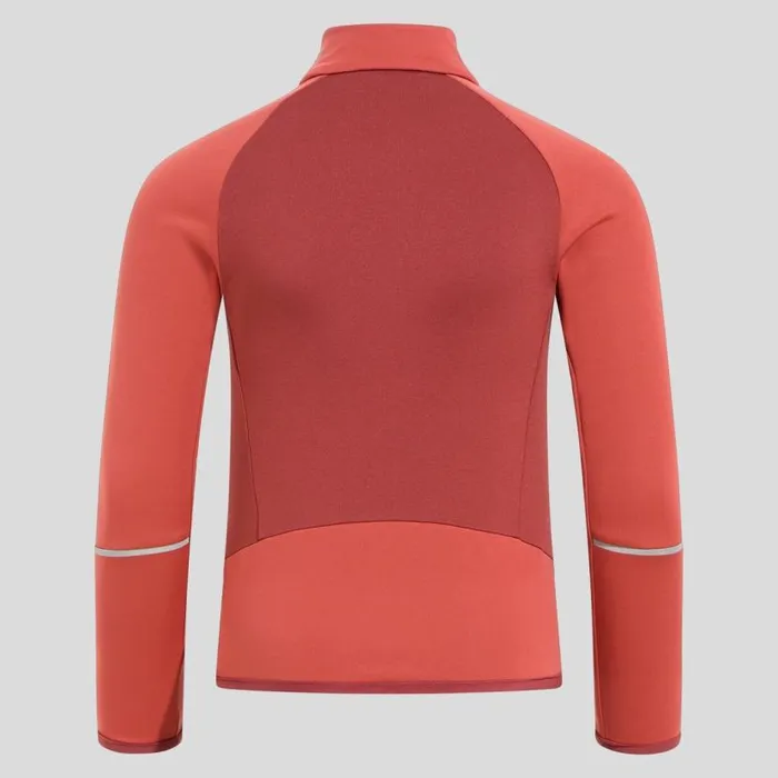 Odlo Ski and Snow The Brensholmen Junior CrossCountry Jacket Cinnabar 8211 Spiced Apple 8211 Kids