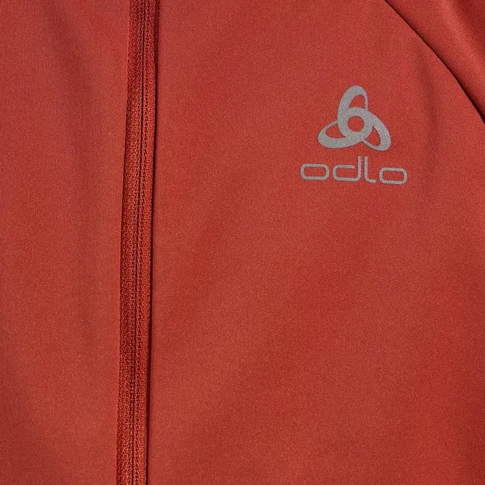 Odlo Ski and Snow The Brensholmen Junior CrossCountry Jacket Cinnabar 8211 Spiced Apple 8211 Kids