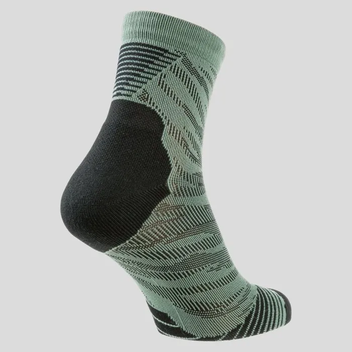Odlo Socks The Ceramicool Run Graphic Socks 8211 TwoPack Loden Frost 8211 Black 8211 WomenMen