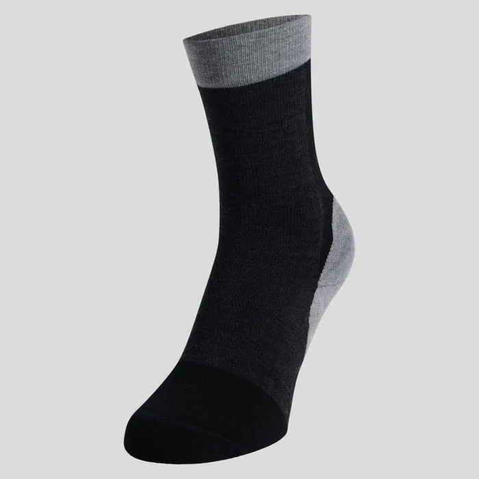 Odlo Socks The Performance Wool Crew Hiking Socks Black 8211 New Odlo Graphite Grey 8211 WomenMen Odlo Socks The Performance Wool Crew Hiking Socks Black 8211 New Odlo Graphite Grey 8211 WomenMen