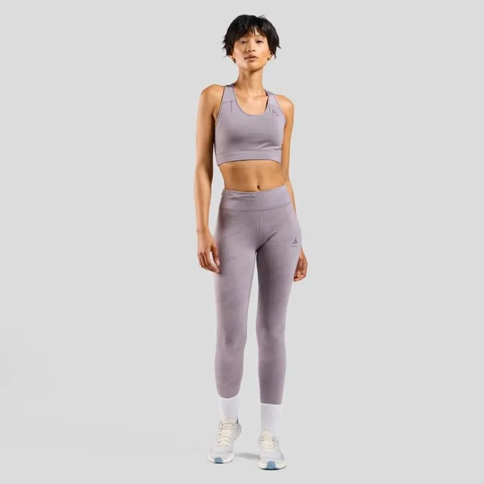 Odlo Sports Bras The Essentials Print Bralette Gray Ridge 8211 Women