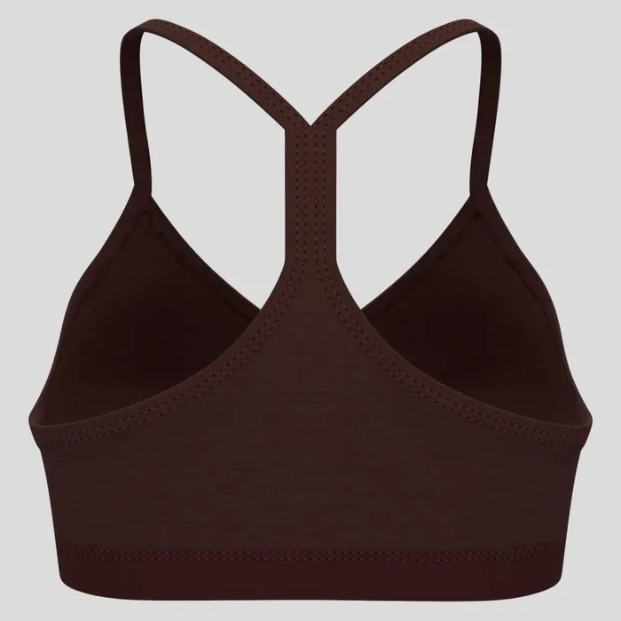 Odlo Sports Bras The Natural Merino Soft Sports Bra Fudge 8211 Women