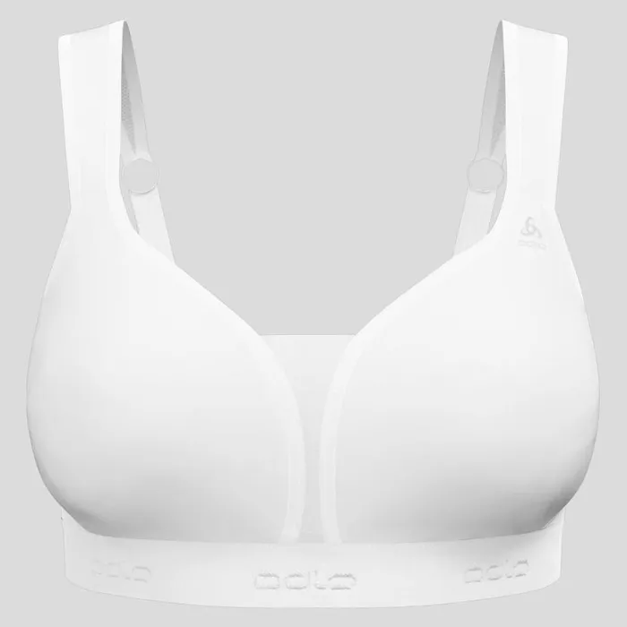 Odlo Sports Bras The Padded High ECup Sports Bra White 8211 Women