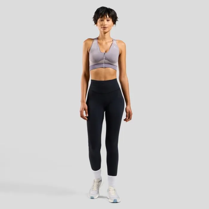Odlo Sports Bras The Seamless High Sports Bra Gray Ridge 8211 Misty Lilac 8211 Women