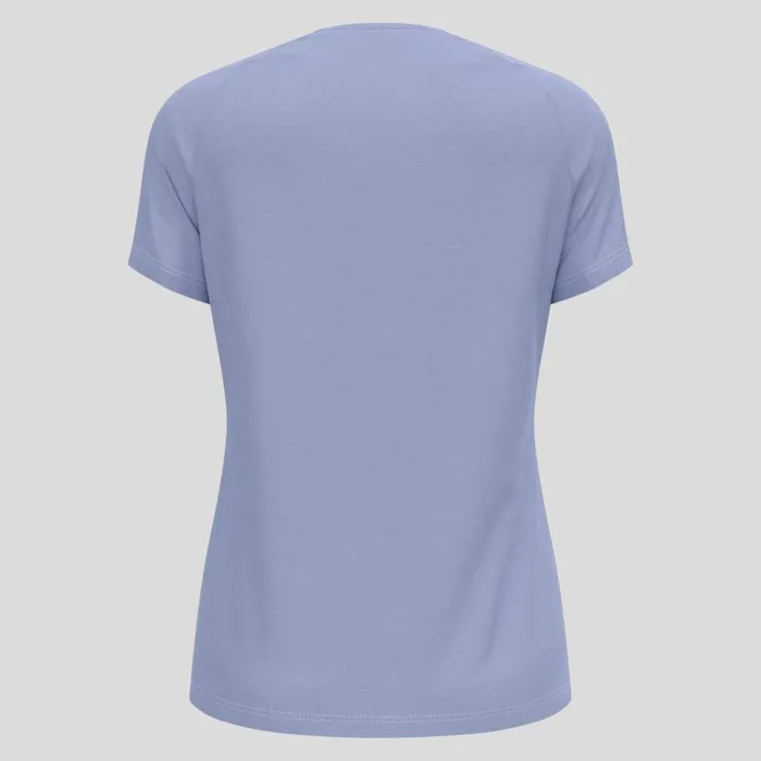 Odlo Tshirts and Polos Ascent Performance Wool 130 Sunset TShirt Blue Heron Melange 8211 Women