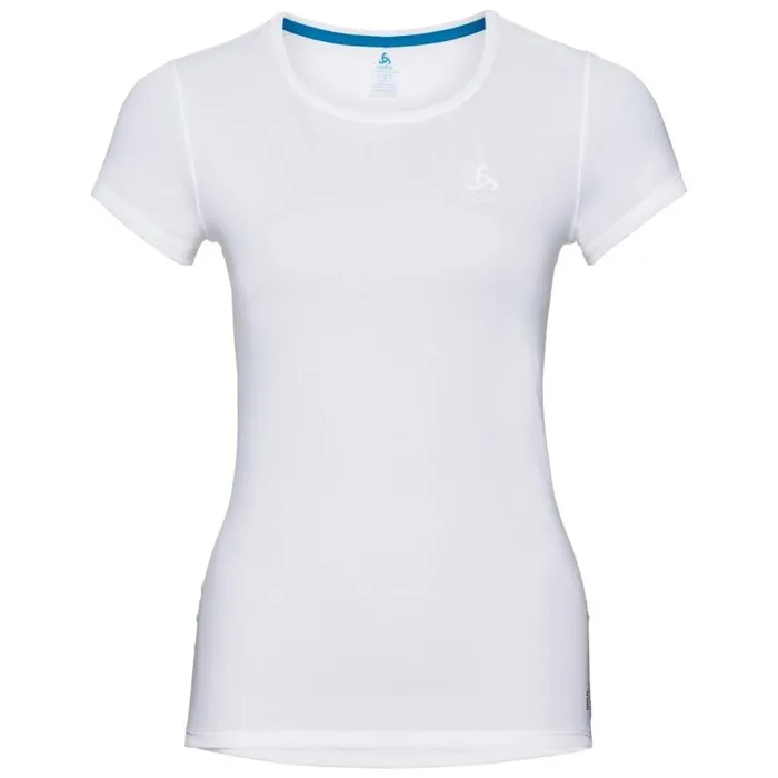 Odlo Tshirts and Polos Sports Underwear TShirt Crew Neck Active FDry Light White 8211 Women Odlo Tshirts and Polos Sports Underwear TShirt Crew Neck Active FDry Light White 8211 Women