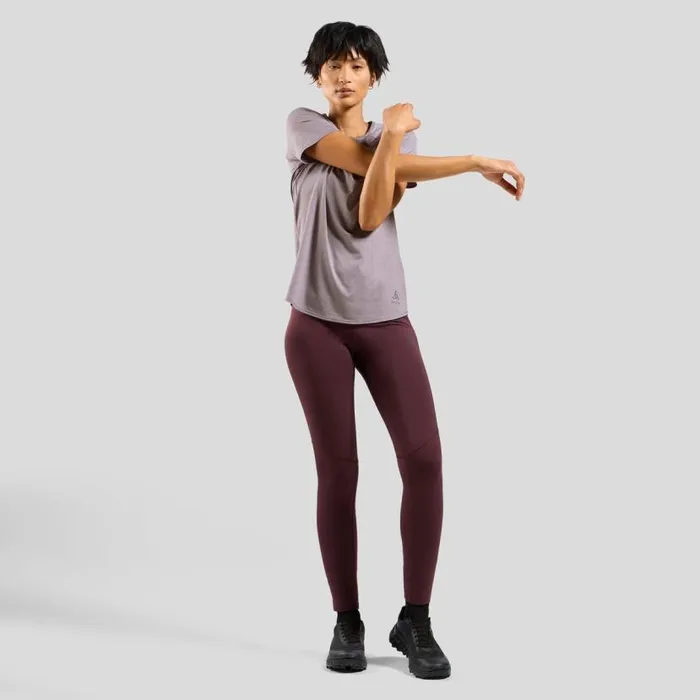 Odlo Tshirts and Polos The Active 365 TShirt Gray Ridge Melange 8211 Women