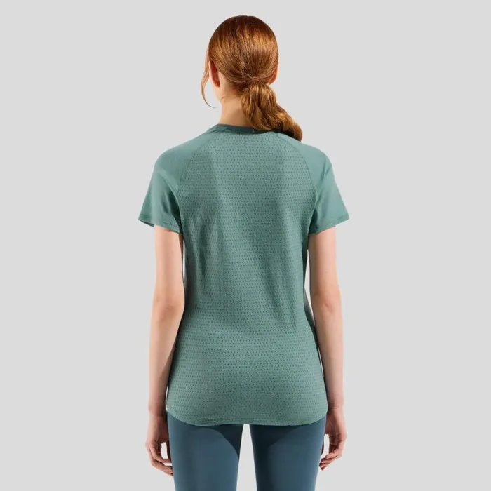Odlo Tshirts and Polos The Ascent Performance Wool 125 TShirt Arctic 8211 Women