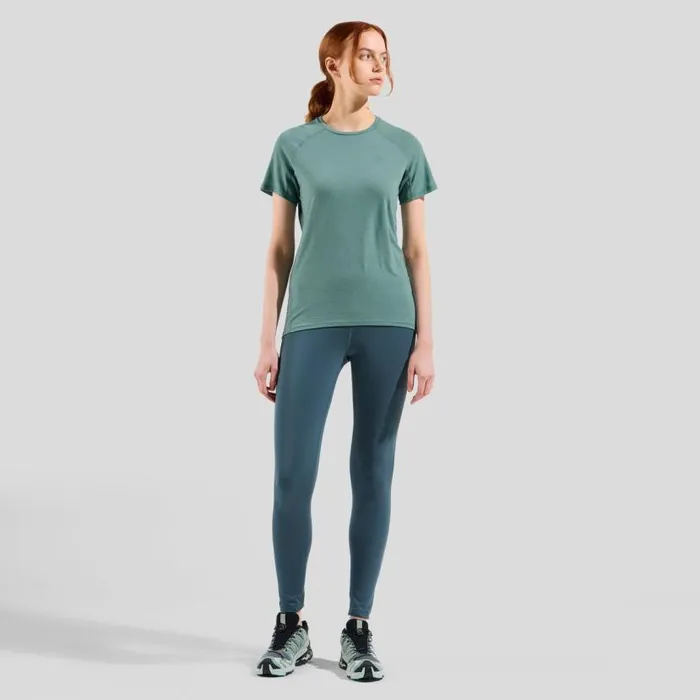 Odlo Tshirts and Polos The Ascent Performance Wool 125 TShirt Arctic 8211 Women