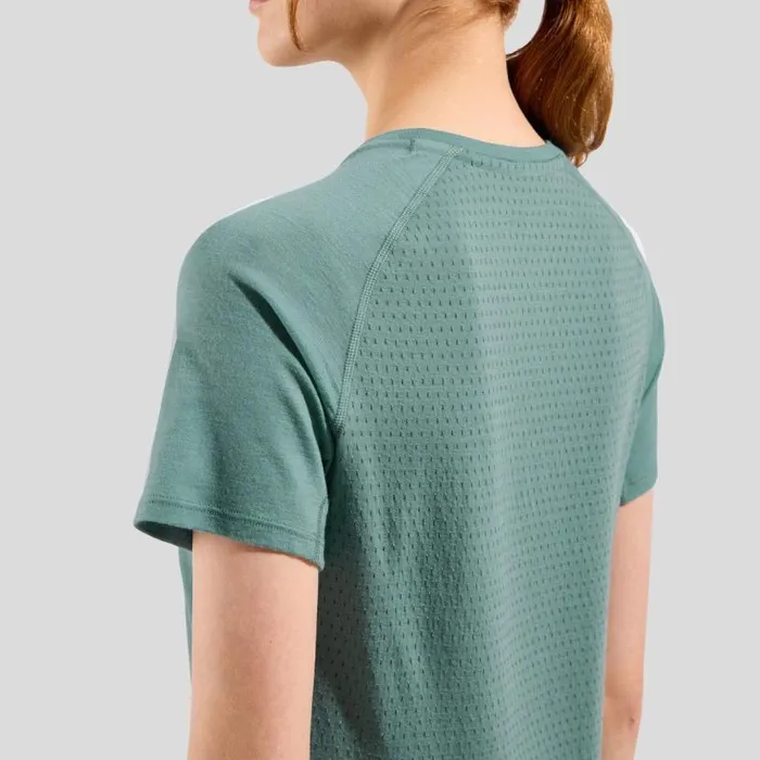 Odlo Tshirts and Polos The Ascent Performance Wool 125 TShirt Arctic 8211 Women