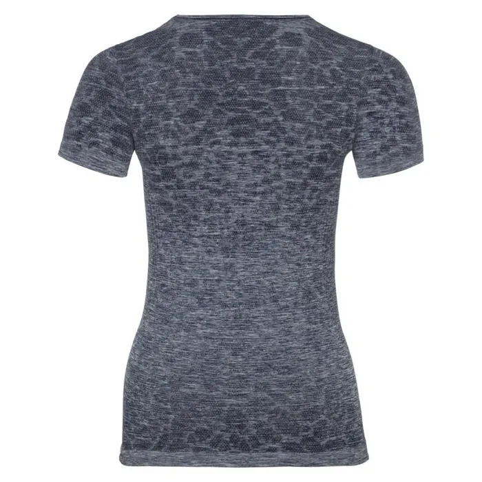 Odlo Tshirts and Polos The Blackcomb Light Base Layer Shortsleeve Shirt Diving Navy 8211 Odlo Silver Grey 8211 Women
