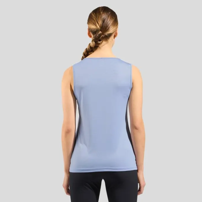 Odlo Tshirts and Polos The Cardada Singlet Blue Heron 8211 Women