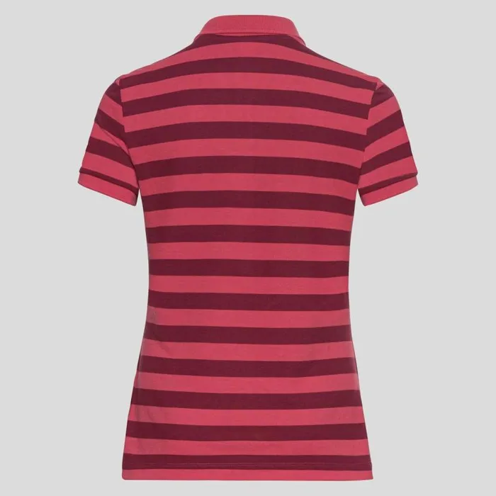 Odlo Tshirts and Polos The Concord Polo TShirt Holly Berry 8211 Raspberry Fudge 8211 Women