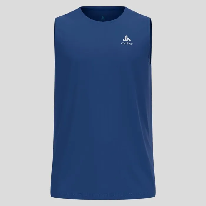 Odlo Tshirts and Polos The Essentials Base Layer Running Singlet Limoges 8211 Men
